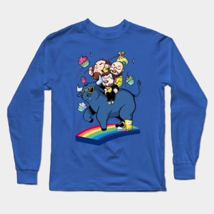 #NXTeam Positivity Rainbow Long Sleeve T-Shirt